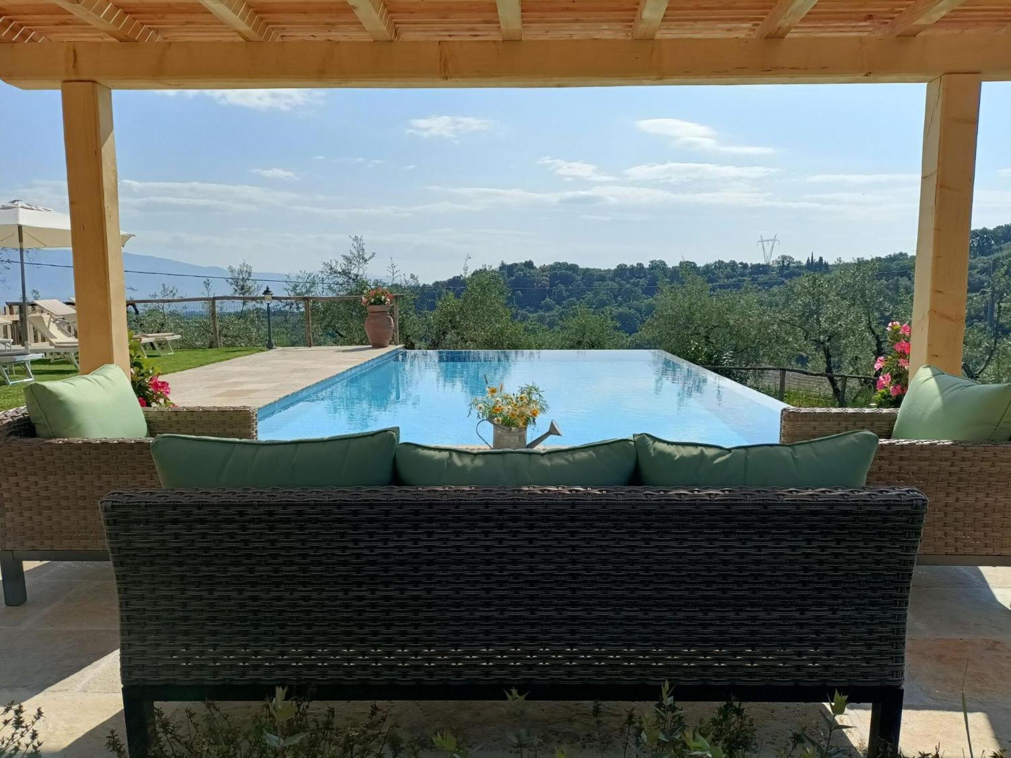 Villa Claudia Cavriglia Exterior foto