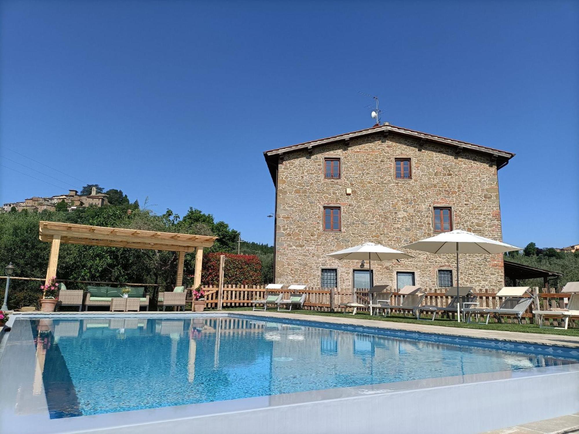 Villa Claudia Cavriglia Exterior foto