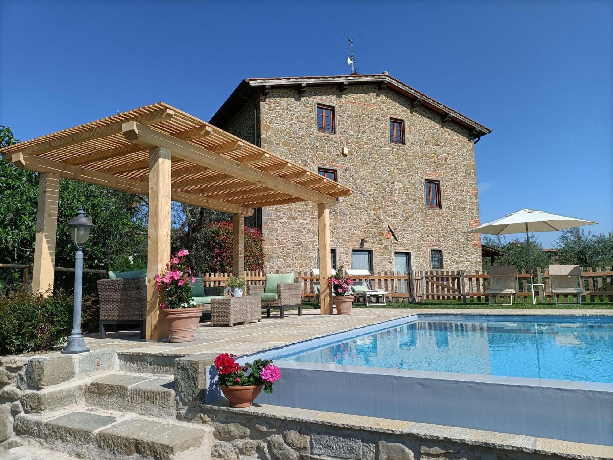 Villa Claudia Cavriglia Exterior foto